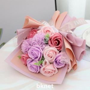ソープフラワー花束 母の日 花 プレゼント ギ...の詳細画像1