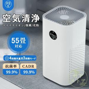 空気清浄機 ポータブル 小型 フィルター マイナスイオン ほこりセンサー USB コンパクト 卓上 タイマー PM2.5 ほこり 花粉対策