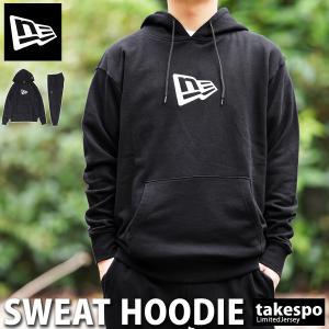 ニューエラ スウェット メンズ 上下 NEW ERA ビッグロゴ パーカー パーカー パンツ プルオーバー トレーニングウェア 12855321 送料無料 あすつく 新作