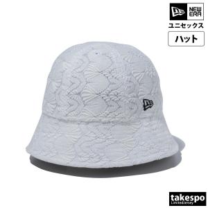 ニューエラ ハット ユニセックス NEW ERA レース アウトドア カジュアル バケットハット 14109484 WHT 送料無料 新作｜takespo