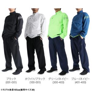 アシックス 薄手 ジャージ 上下 メンズ セッ...の詳細画像2