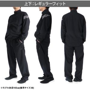 アシックス 薄手 ジャージ 上下 メンズ セッ...の詳細画像3