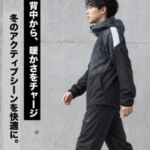 アシックス 送料無料 ウインドブレーカー 上下...の詳細画像1