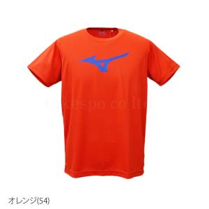 ミズノ Tシャツ メンズ 上 Mizuno 半袖 ビッグロゴ ドライ 速乾 32JA8155 新作