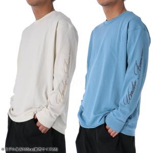 ロンT 長袖Tシャツ メンズ ブランド アンダ...の詳細画像3