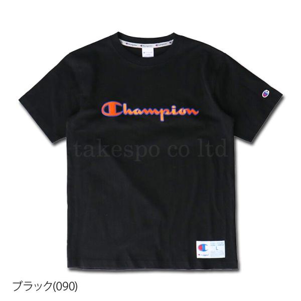 チャンピオン Tシャツ メンズ 上 Champion 半袖 ビッグロゴ 綿100% C3Q301