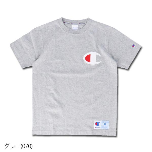 チャンピオン Tシャツ メンズ 上 ビッグロゴ カジュアル ACTION STYLE C3R304 ...