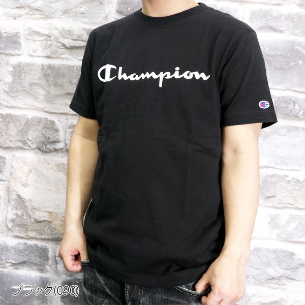 チャンピオン Tシャツ メンズ 上 Champion 半袖 ビッグロゴ 綿100 C3S301