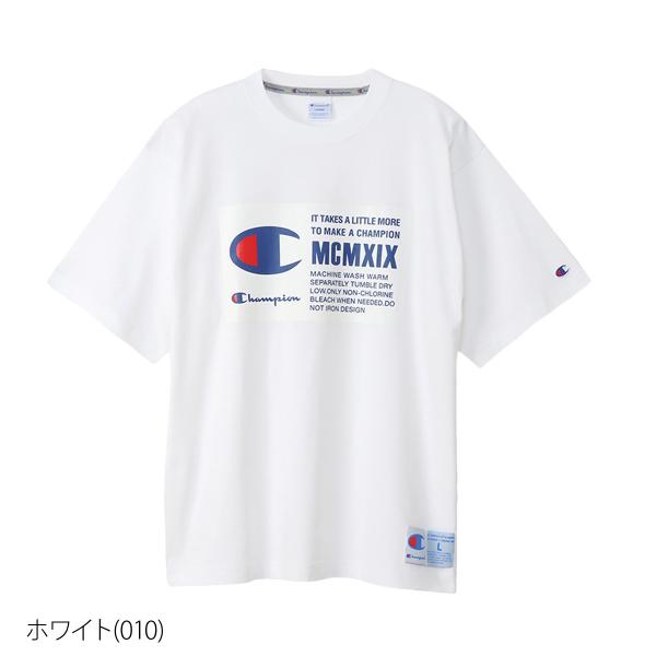 チャンピオン Tシャツ メンズ 上 Champion 半袖 ドライ コットン USAコットン C3V...