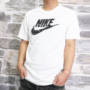 ナイキ Tシャツ メンズ 上 NIKE カモ ビッグロゴ CK2331 WHT 送料無料 アウトレット SALE セール