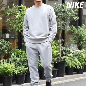 【ＸＬサイズ】NIKE上下セットアップ　定価17,380円　グレー　ロゴ刺繍 新品(メンズXL)ナイキ NIKE グレー メンズ スウェットセットアップ