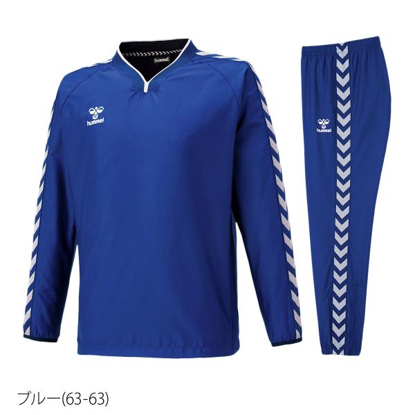 ヒュンメル ピステ ジュニア 上下 hummel ジュニアチームトライアルコート パンツ HJW41...