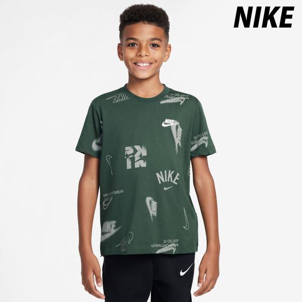ナイキ Tシャツ ジュニア ブランド NIKE クラブ HQ9292 GRN 新作 コットン 綿10...