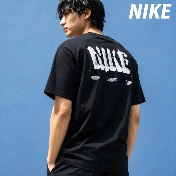 ナイキ Tシャツ メンズ ブランド NIKE IO3138 BLK 送料無料 新作 コットン100 ...