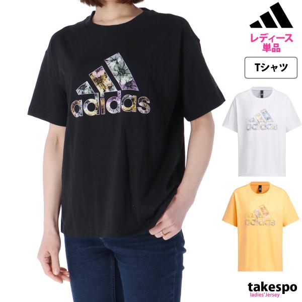 アディダス tシャツ レディース 花柄