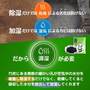 調湿・消臭用竹炭 3個セット 宮崎産竹炭 湿気...の詳細画像3