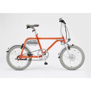 電動アシスト自転車 COOZY （ORANGE） (組立・整備発送) 　　wimo ミニベロ　２０インチ