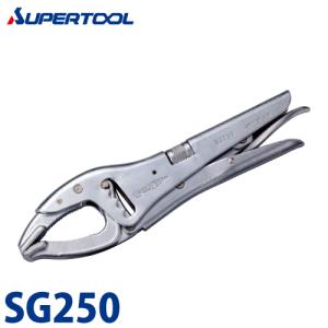 スーパーツール 横吊クランプ （ロックハンドル式先割型） 3ton HLC3U
