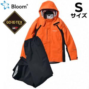 Bloom 田中産業　レインウェア　フラッシュオレンジ　上下セット　ゴアテックス Bloom ブルーム ウェア (ゴアテックス使用) 上下セット Lサイズ