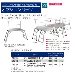 ピカ/Pica DWJ用手すりわく DWJ-TEM 適用：DWJ-96、DWJ-STA96用｜taketop