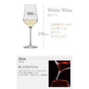 プラティーヌ ホワイトワイン 白ワイングラス ...の詳細画像2