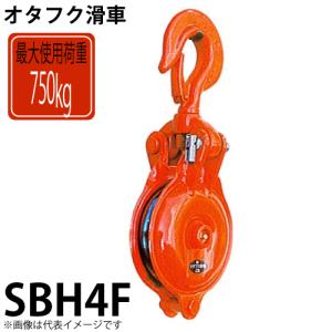 ASANO ステンレス滑車 強力ダルマブロックPB型(ベアリング入) 125mm×1