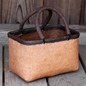 岩手県鳥越地区の竹細工 スズ竹 篠竹 市場かご 尺四 W44cm