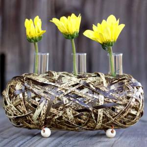 茶道具 竹籠花入 竹篭花入 置用 有馬籠 茶道 : 茶道具いまや静香園