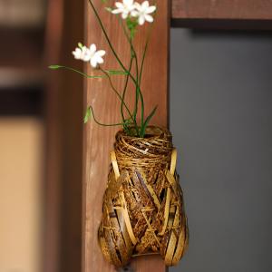 虎竹掛け花籠 すかし魚籠 : 虎斑竹専門店 竹虎 - 通販 - Yahoo