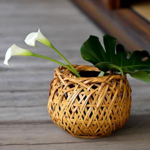 虎竹掛け花籠 すかし魚籠 : 虎斑竹専門店 竹虎 - 通販 - Yahoo