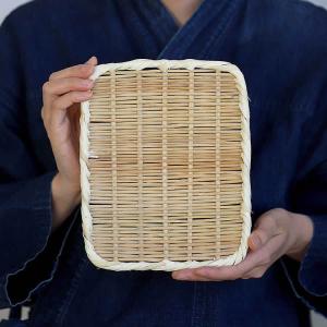 国産 日本製）四ツ目竹ざる 40cm 竹笊 竹ザル 通気性 ドライフルーツ
