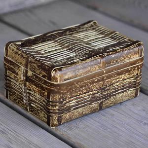 岩手県二戸 鳥越竹細工 スズ竹(篠竹) 弁当箱 四角形 : おまめ - 通販