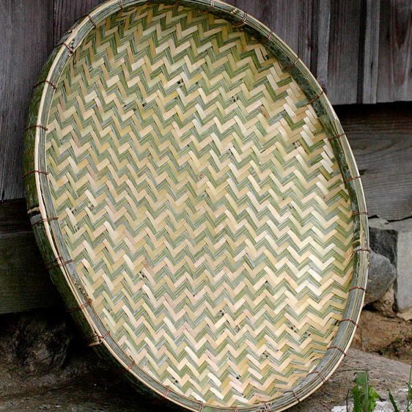 （国産 日本製）国産竹ざる 60cm 梅干し約3.5kg用 竹ざる ドライフルーツ 乾燥野菜 梅干し...