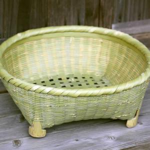 真竹茶碗籠 息をのむ本物の美しさ