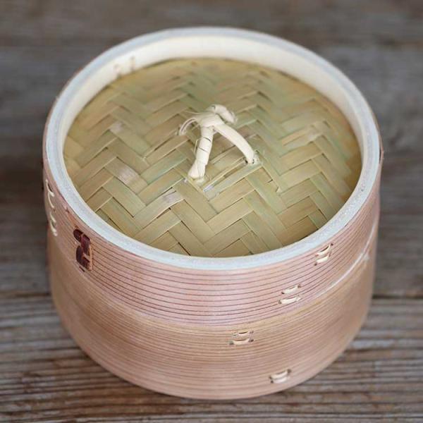 （15cm1段）杉蒸篭 身蓋セット 蒸し器 せいろ セイロ 蒸籠 蒸篭 点心 蒸し料理 中華せいろ ...