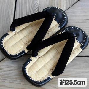 黒革雪駄 圧倒的な存在感ジーンズにもバッチリ似合う粋人な大人に履きこなして欲しい戻ってきた