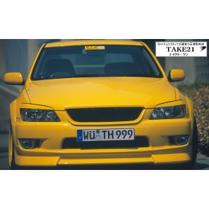 【T21】WALD ヴァルド GXE/SXE10 アルテッツァ フロントグリル ハーフ エアロ FR...