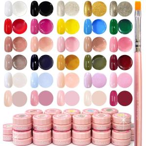 Nailrecipe ネイルレシピ ジェルネイル ジェルネイルセット カラージェル ネイル 30色セット 可愛くて発色抜群 S 0609 4smile 通販 Yahoo ショッピング