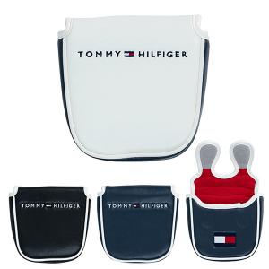 トミーヒルフィガー ゴルフ パターカバー ヘッドカバー メンズ レディース マレット型 TOMMY HILFIGER GOLF 白 ホワイト 黒 ブラック 紺 ネイビー THMG9SHC