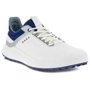 20％オフ エコー ゴルフ ゴルフシューズ スパイクレス メンズ シューズ レザー スニーカー 靴 撥水 GOLF CORE 白 ホワイト ブランド 100804-60214 ECCO