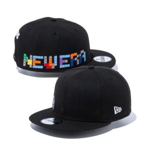 ニューエラ キャップ コラボ メンズ レディース 帽子 コラボキャップ テトリス エッセンシャル 9FIFTY 黒 NEW ERA シール スナップバック 12885155