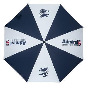 アドミラルゴルフ 傘 かさ メンズ レディース サマーシールド アンブレラ 遮光100％ UVカット 晴雨兼用 ジャンプ式 Admiral Golf トリコロール ADMZ2BK1｜takeuchi-golf