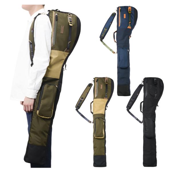 マスターピース ゴルフ クラブケース メンズ レディース ショルダーストラップ ゴルフバッグ シンプ...