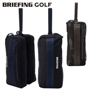 ブリーフィング ゴルフ シューズケース メンズ レディース セパレート 片足収納 ゴルフバッグ 無地 総柄 カモ 迷彩 ブランド BRIEFING GOLF BRG231G54