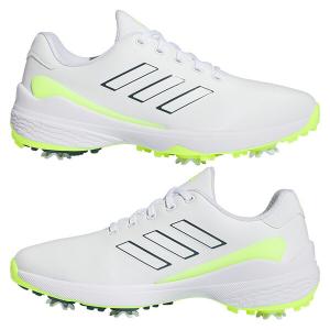 アディダス ゴルフ シューズ 靴 メンズ ゴルフシューズ ゼッドジー23 紐 スパイク IE2130 LIR48 adidas golf｜takeuchi-golf