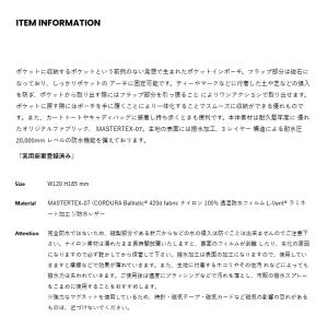 マスターピース ゴルフ ポーチ ポケットインポ...の詳細画像1