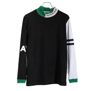 ディセンバーメイ ゴルフ モックシャツ メンズ 長袖 ハイネック 裏起毛