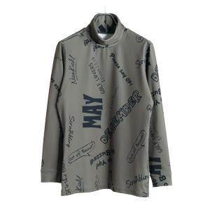 ディセンバーメイ　メンズゴルフウェアXL ディセンバーメイ ゴルフ モックシャツ メンズ 半袖 接触冷感 吸汗速乾