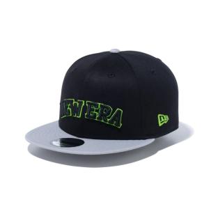 ニューエラ ゴルフ キャップ メンズ レディース 帽子 コットンツイル 9FIFTY 14109199 NEW ERA 無地 平つば シール フラットバイザー ブランド｜takeuchi-golf