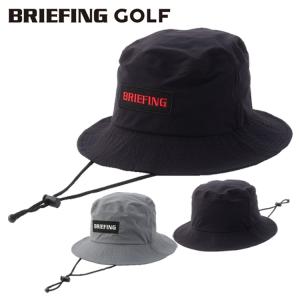 ブリーフィング ゴルフ レインハット メンズ 帽子 ハット 雨天兼用 ゴルフキャップ ゴルフウェア 無地 ロゴ ブランド BRIEFING GOLF BRG241M96｜takeuchi-golf